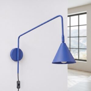 Wall Lamp Nox Ultramarine Coloured Wall Lights Great Lighting UK Ltd