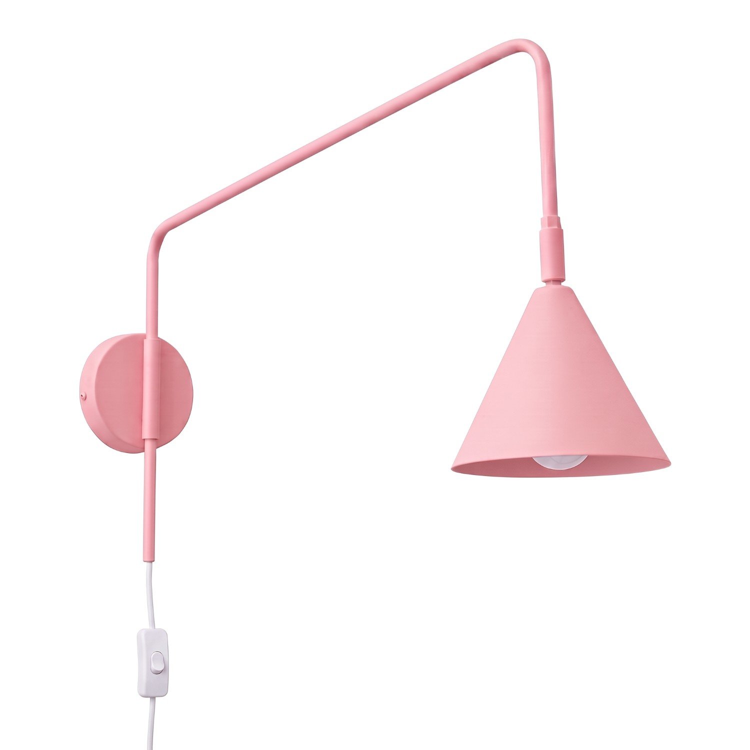 Wall Lamp Nox Pink Uncategorized Great Lighting UK Ltd