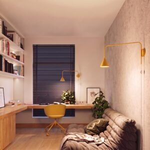 Wall Lamp Nox Yellow Uncategorized Great Lighting UK Ltd