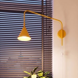 Wall Lamp Nox Yellow Uncategorized Great Lighting UK Ltd