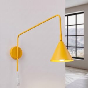 Wall Lamp Nox Yellow Uncategorized Great Lighting UK Ltd