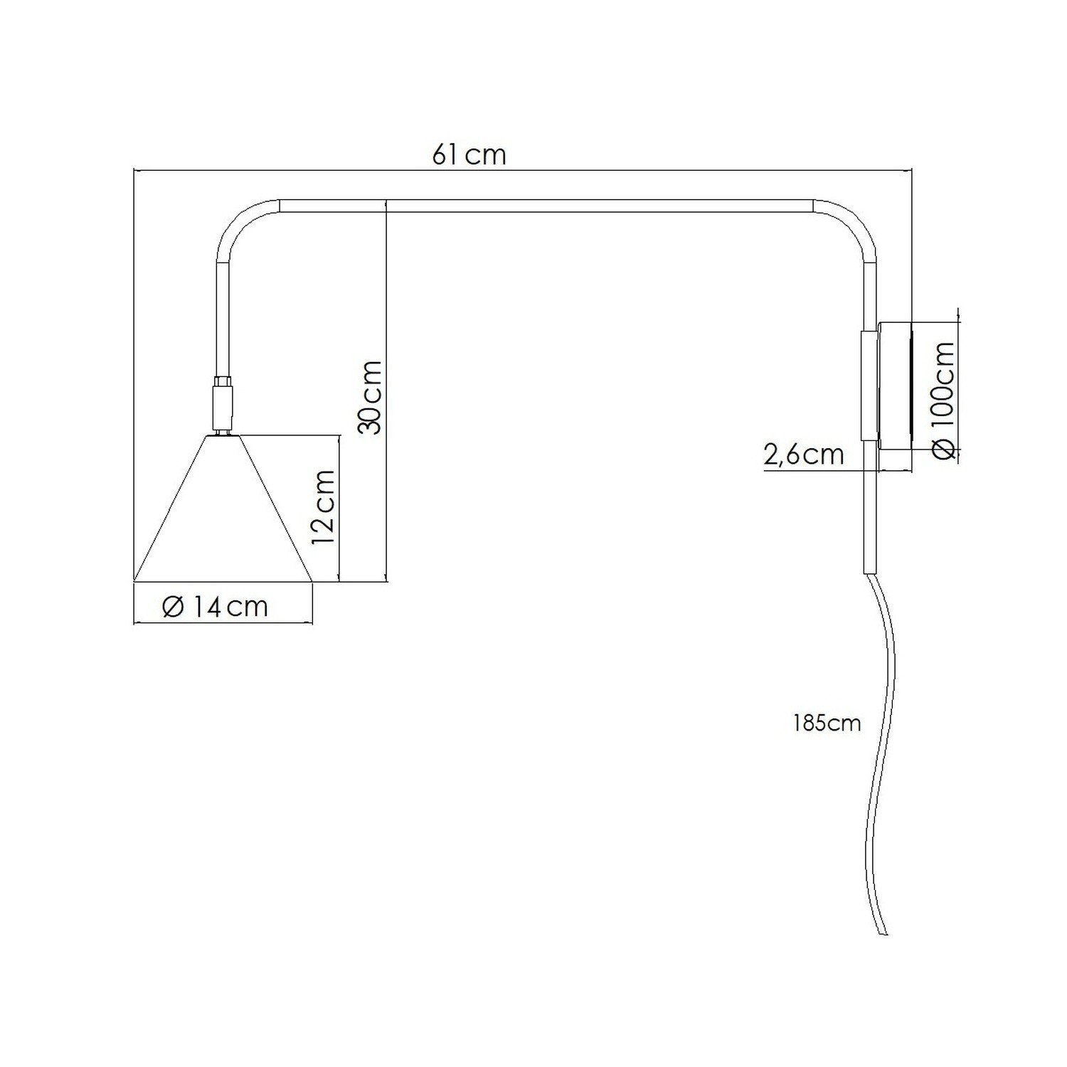 Wall Lamp Nox Red Uncategorized Great Lighting UK Ltd