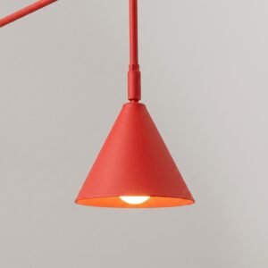 Wall Lamp Nox Red Uncategorized Great Lighting UK Ltd