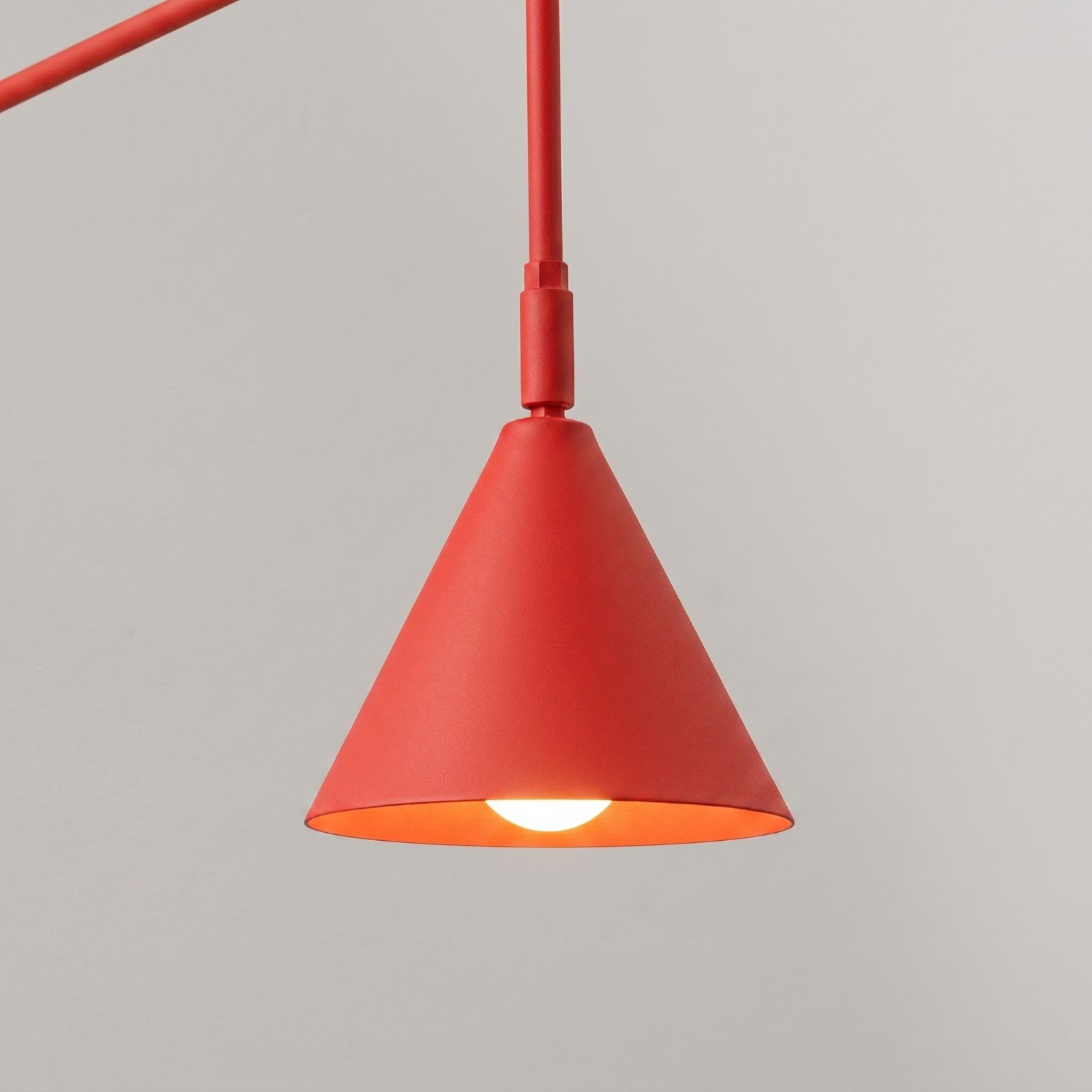 Wall Lamp Nox Red Uncategorized Great Lighting UK Ltd