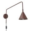 Wall Lamp Nox Brown Uncategorized Great Lighting UK Ltd