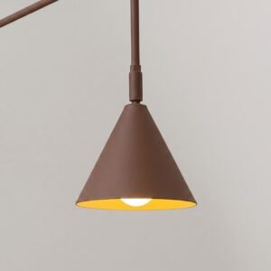 Wall Lamp Nox Brown Uncategorized Great Lighting UK Ltd