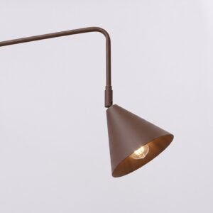 Wall Lamp Nox Brown Uncategorized Great Lighting UK Ltd