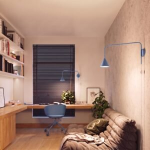 Wall Lamp Nox Azure Uncategorized Great Lighting UK Ltd