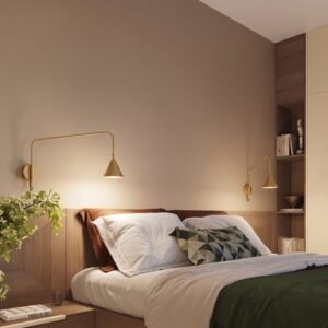 Wall Lamp Nox 1 Gold with Switch Uncategorized Great Lighting UK Ltd