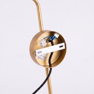 Wall Lamp Nox 1 Gold with Switch Uncategorized Great Lighting UK Ltd