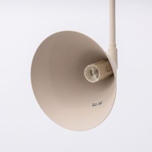 Wall Lamp Nox 1 Taupe with Switch Uncategorized Great Lighting UK Ltd