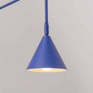 Wall Lamp Nox 1 Ultramarine with Switch Uncategorized Great Lighting UK Ltd