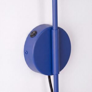 Wall Lamp Nox 1 Ultramarine with Switch Uncategorized Great Lighting UK Ltd