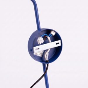 Wall Lamp Nox 1 Ultramarine with Switch Uncategorized Great Lighting UK Ltd