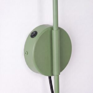 Wall Lamp Nox 1 Sage with Switch Uncategorized Great Lighting UK Ltd