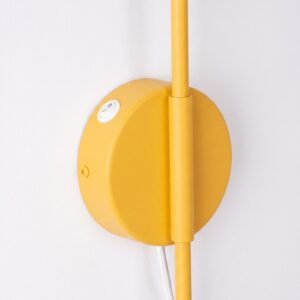 Wall Lamp Nox 1 Yellow with Switch Uncategorized Great Lighting UK Ltd