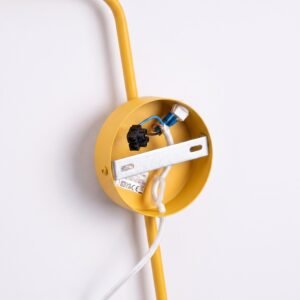 Wall Lamp Nox 1 Yellow with Switch Uncategorized Great Lighting UK Ltd