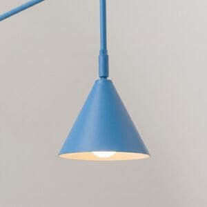 Wall Lamp Nox 1 Azure with Switch Uncategorized Great Lighting UK Ltd