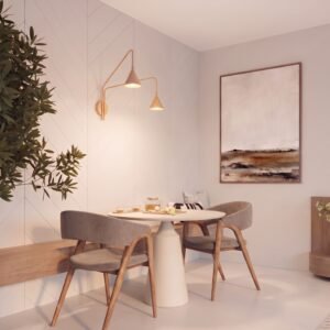 Wall Lamp Nox 2 Gold with Switch Uncategorized Great Lighting UK Ltd