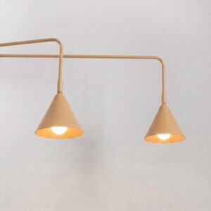 Wall Lamp Nox 2 Gold with Switch Uncategorized Great Lighting UK Ltd