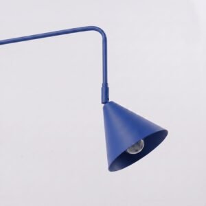 Wall Lamp Nox 2 Ultramarine with Switch Uncategorized Great Lighting UK Ltd