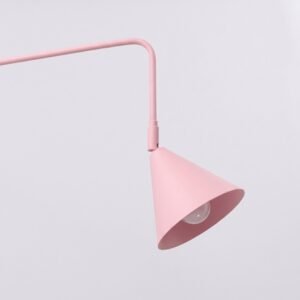 Wall Lamp Nox 2 Pink with Switch Uncategorized Great Lighting UK Ltd