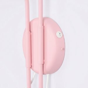 Wall Lamp Nox 2 Pink with Switch Uncategorized Great Lighting UK Ltd