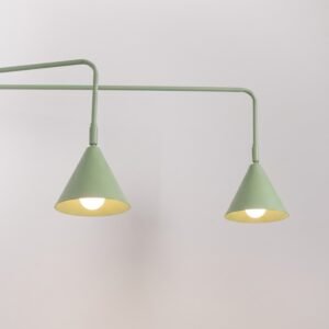 Wall Lamp Nox 2 Sage with Switch Uncategorized Great Lighting UK Ltd