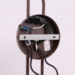 Wall Lamp Nox 2 Brown with Switch Uncategorized Great Lighting UK Ltd