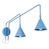 Wall Lamp Nox 2 Azure with Switch Uncategorized Great Lighting UK Ltd