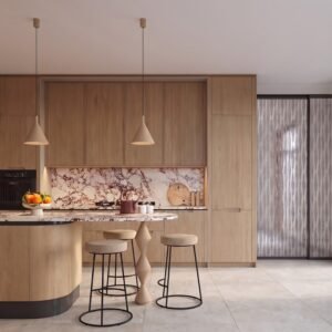 Pendant Lamp Nox 25 Taupe Uncategorized Great Lighting UK Ltd