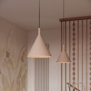 Pendant Lamp Nox 25 Taupe Uncategorized Great Lighting UK Ltd
