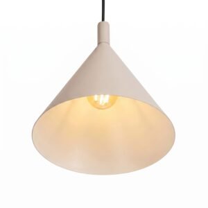 Pendant Lamp Nox 25 Taupe Uncategorized Great Lighting UK Ltd