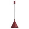 Pendant Lamp Nox 25 Burgundy Uncategorized Great Lighting UK Ltd