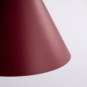 Pendant Lamp Nox 25 Burgundy Uncategorized Great Lighting UK Ltd