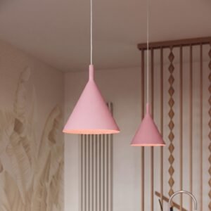 Pendant Lamp Nox 25 Pink Uncategorized Great Lighting UK Ltd