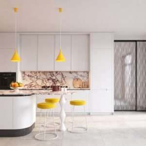 Pendant Lamp Nox 25 Yellow Uncategorized Great Lighting UK Ltd
