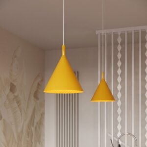 Pendant Lamp Nox 25 Yellow Uncategorized Great Lighting UK Ltd