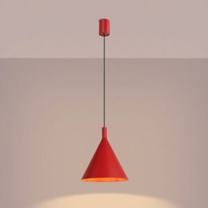 Pendant Lamp Nox 25 Red Uncategorized Great Lighting UK Ltd
