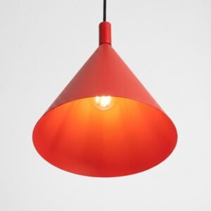Pendant Lamp Nox 25 Red Uncategorized Great Lighting UK Ltd