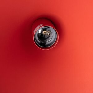 Pendant Lamp Nox 25 Red Uncategorized Great Lighting UK Ltd