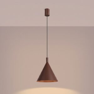 Pendant Lamp Nox 25 Brown Uncategorized Great Lighting UK Ltd
