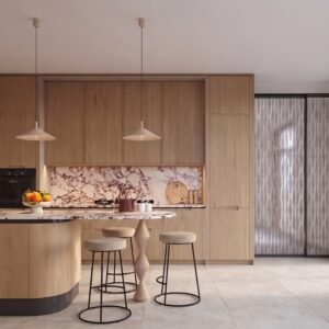 Pendant Lamp Nox 40 Taupe Uncategorized Great Lighting UK Ltd