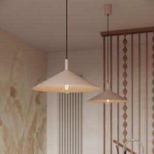 Pendant Lamp Nox 40 Taupe Uncategorized Great Lighting UK Ltd