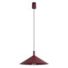 Pendant Lamp Nox 40 Burgundy Uncategorized Great Lighting UK Ltd