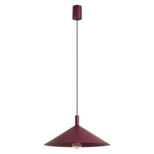 Pendant Lamp Nox 40 Burgundy Uncategorized Great Lighting UK Ltd