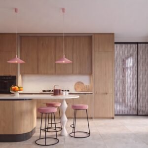 Pendant Lamp Nox 40 Pink Coloured Pendant Lights Great Lighting UK Ltd
