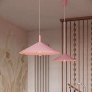 Pendant Lamp Nox 40 Pink Coloured Pendant Lights Great Lighting UK Ltd