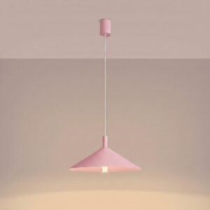 Pendant Lamp Nox 40 Pink Coloured Pendant Lights Great Lighting UK Ltd