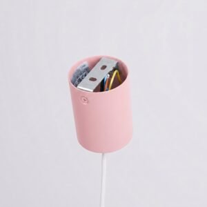 Pendant Lamp Nox 40 Pink Coloured Pendant Lights Great Lighting UK Ltd